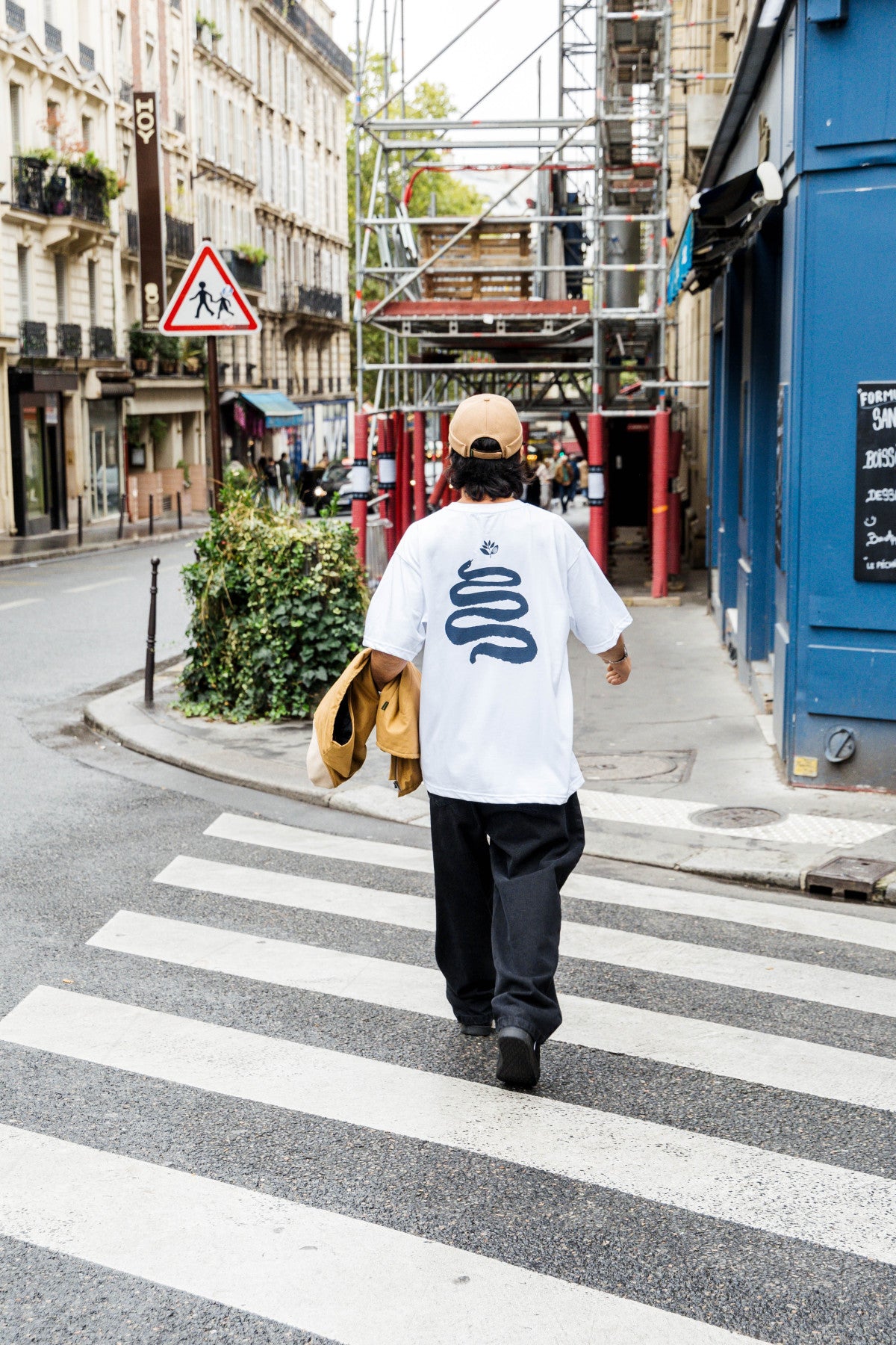 Magenta - Cruise Co T-Shirt - White