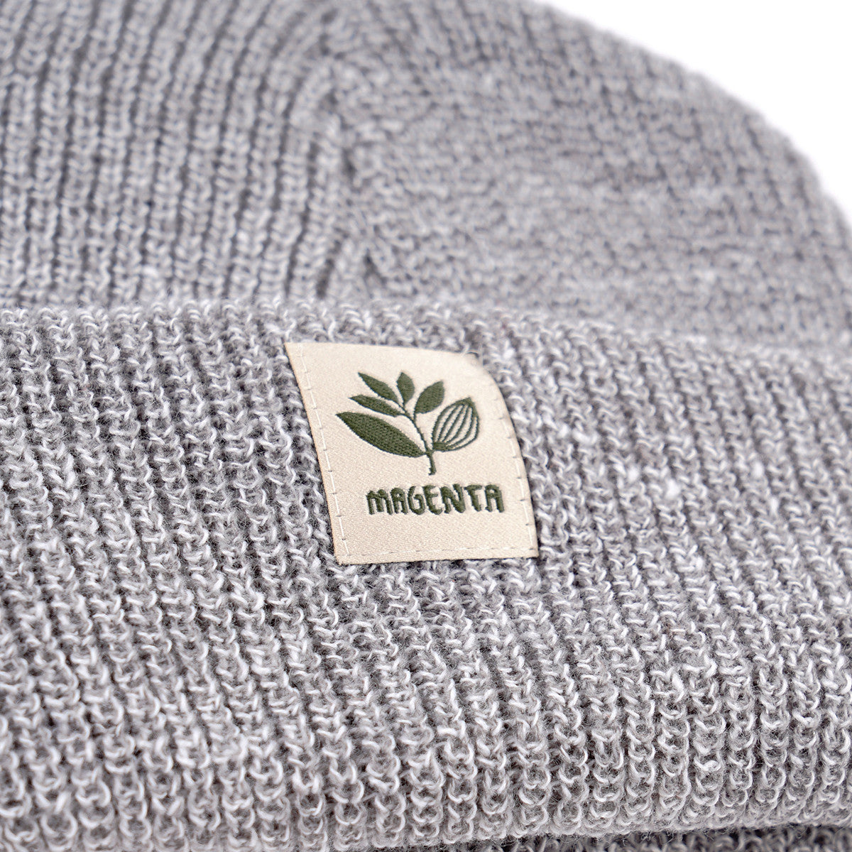 Magenta - Fam Beanie - Grey