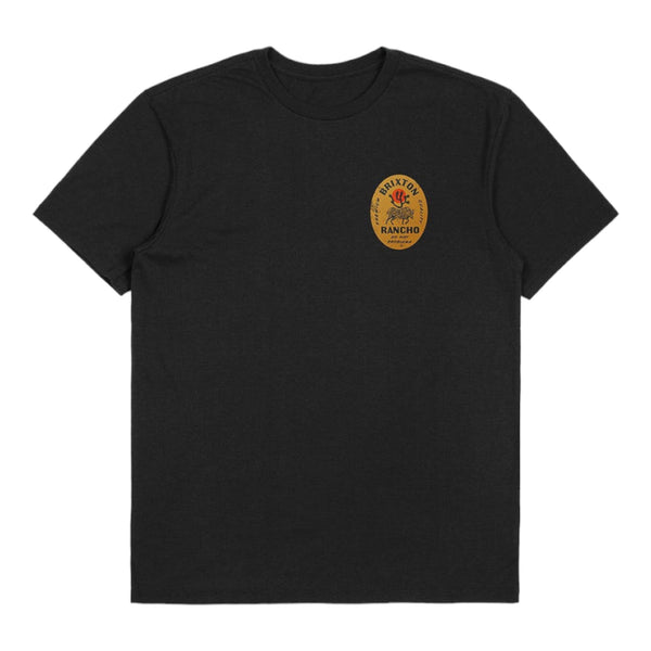 Brixton Rancho S/S T-Shirt - Black