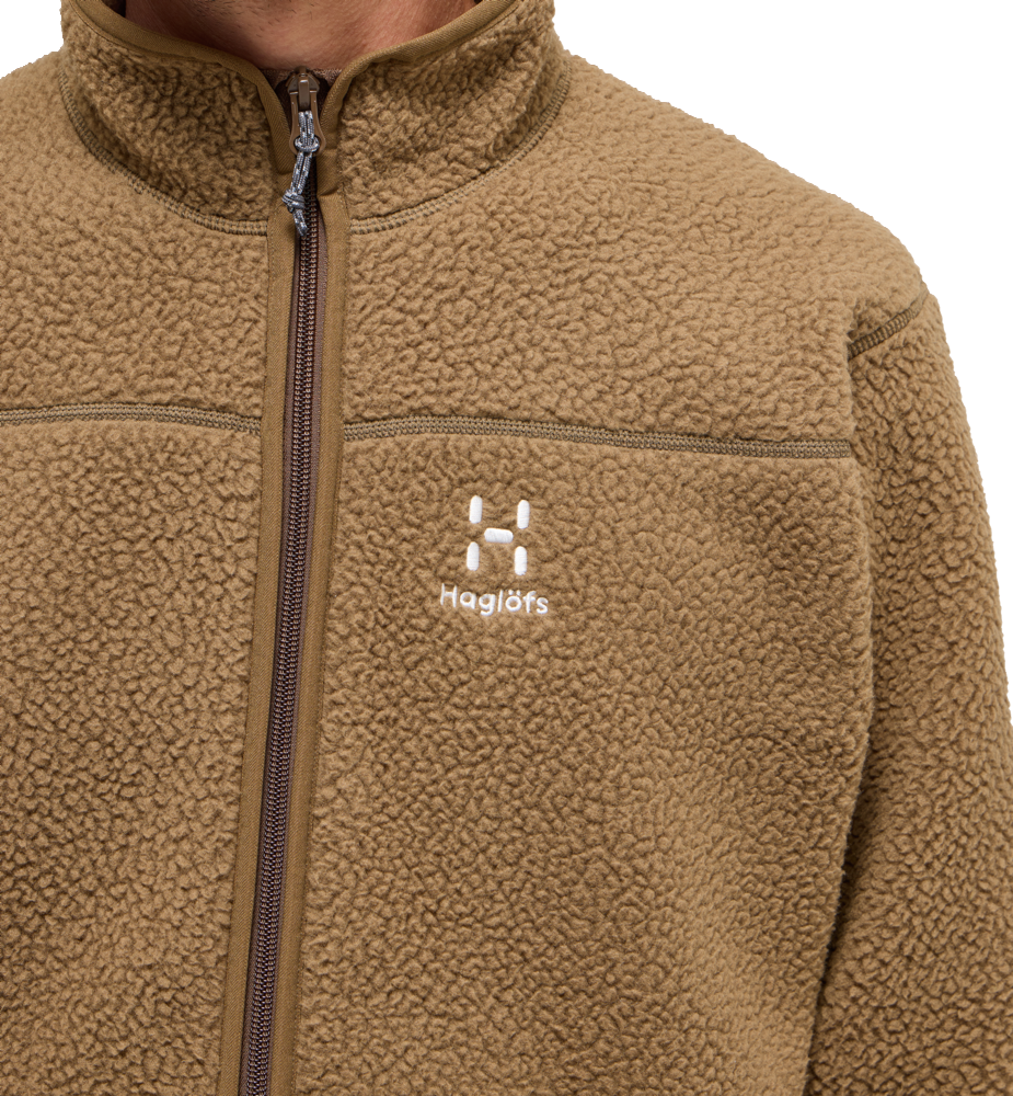 Haglöfs Mossa Pile Jacket - Teak Brown