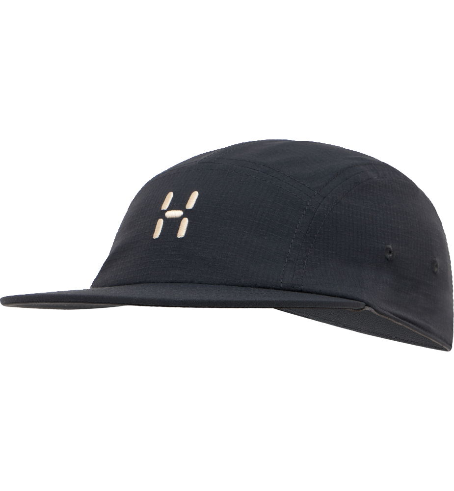 Haglöfs Brand Five Panel Cap - True Black