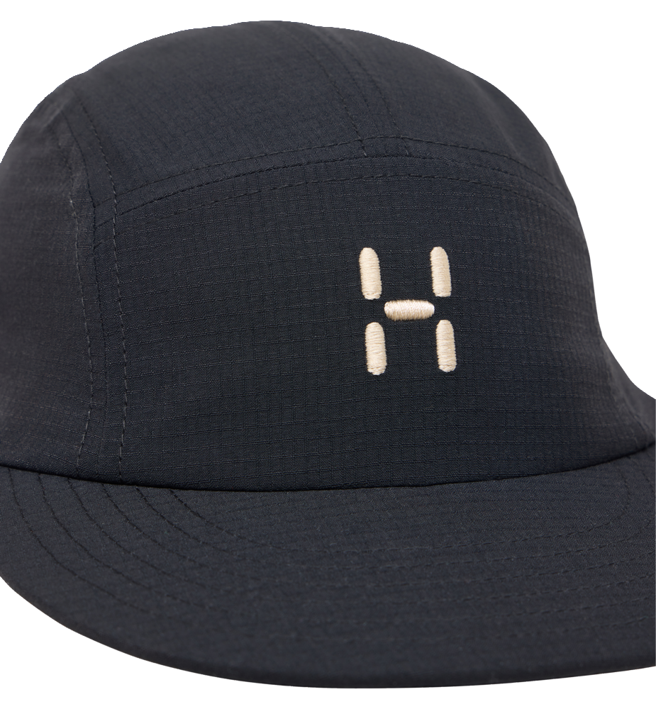 Haglöfs Brand Five Panel Cap - True Black