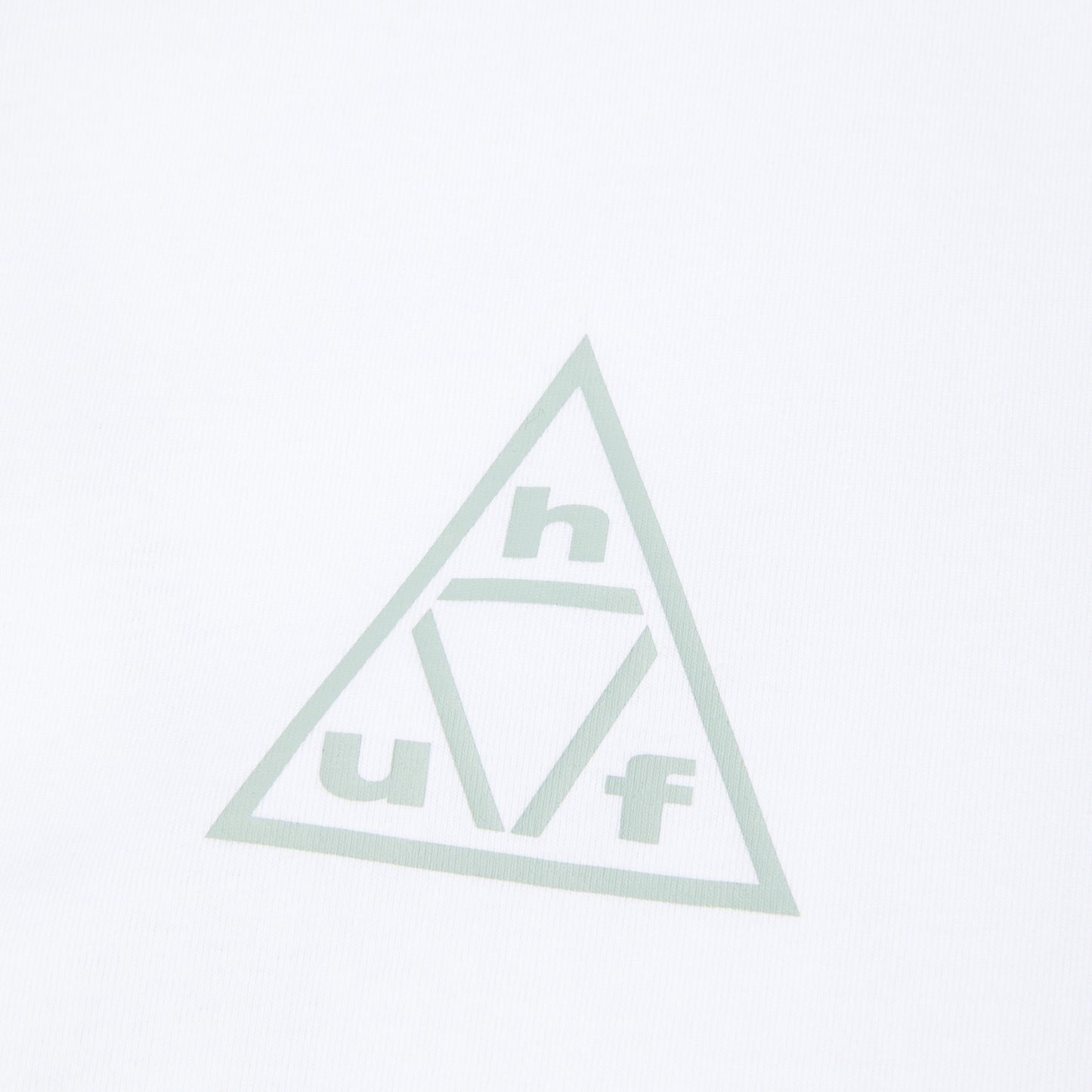 HUF Triple Triangle SS T-Shirt - White / Grey