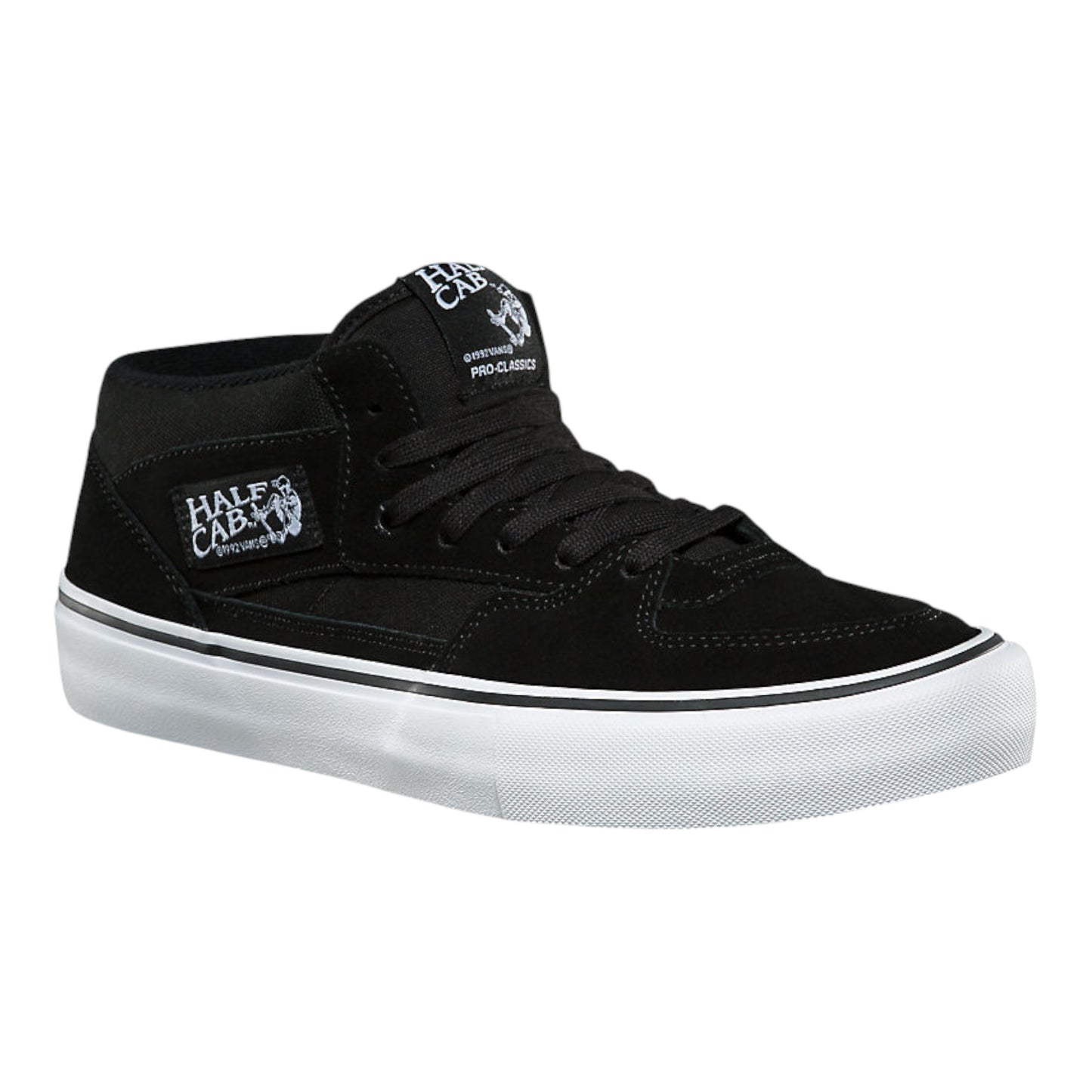 Vans Half Cab Pro - Black/Black/White
