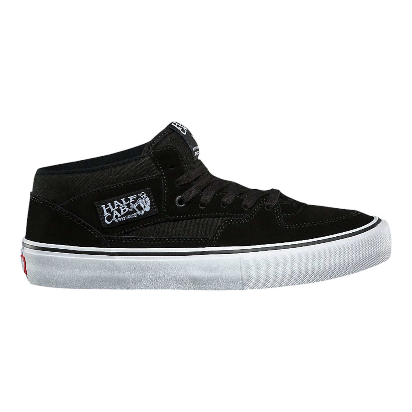 Vans Half Cab Pro - Black/Black/White
