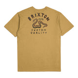 Brixton Clymer S/S T-Shirt - Bright Gold