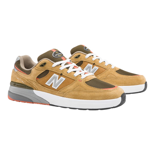 New Balance Numeric Andrew Reynolds 933 Shoes - Camel/Dark Brown