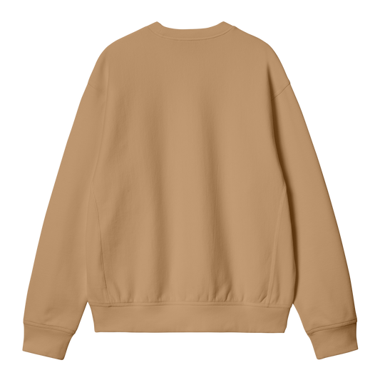 Carhartt WIP American Script Sweat - Peanut