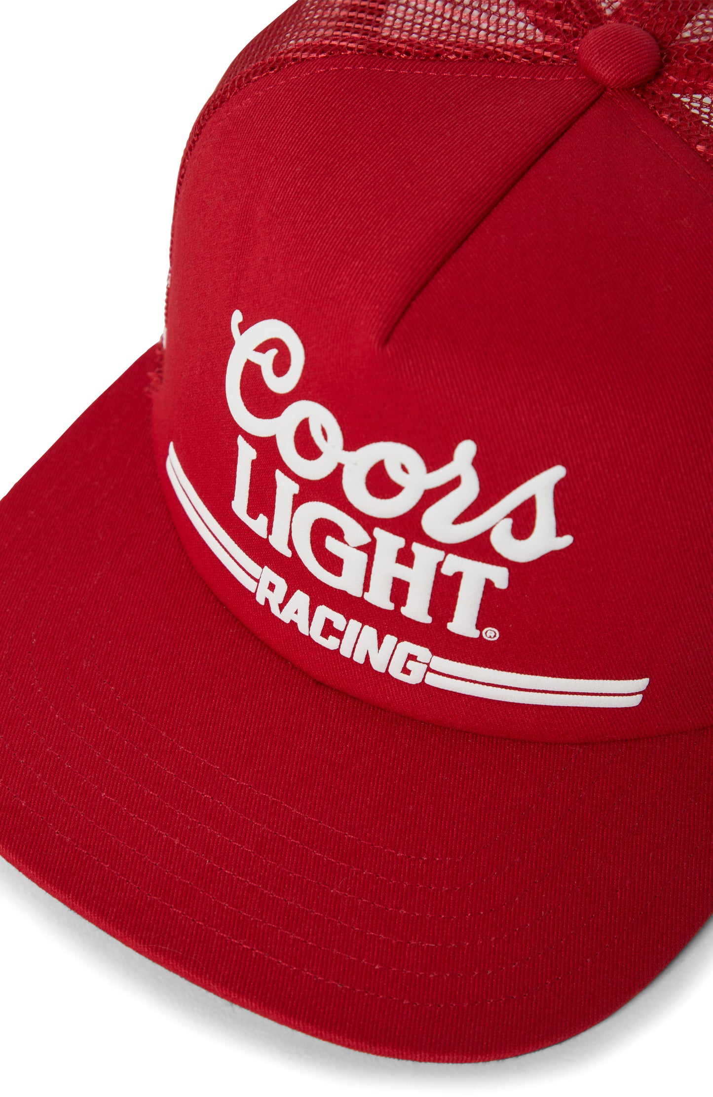 Brixton x Coors Light Racing MP Trucker - Red White