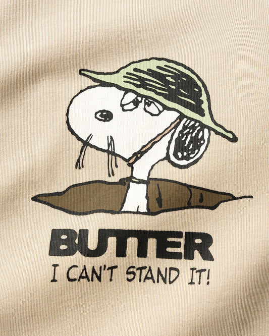 Butter Goods - Can't Stand It Tee - Washed Sandstone