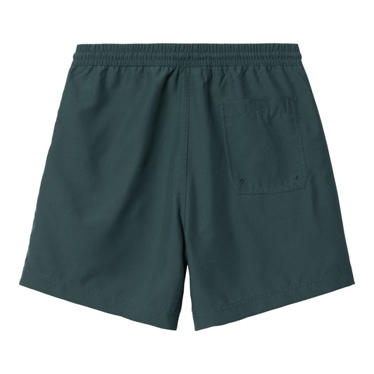 Carhartt WIP Chase Swim Trunks - Botanic/Gold