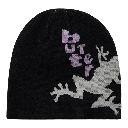Butter Goods - Croaker Skully Beanie - Black