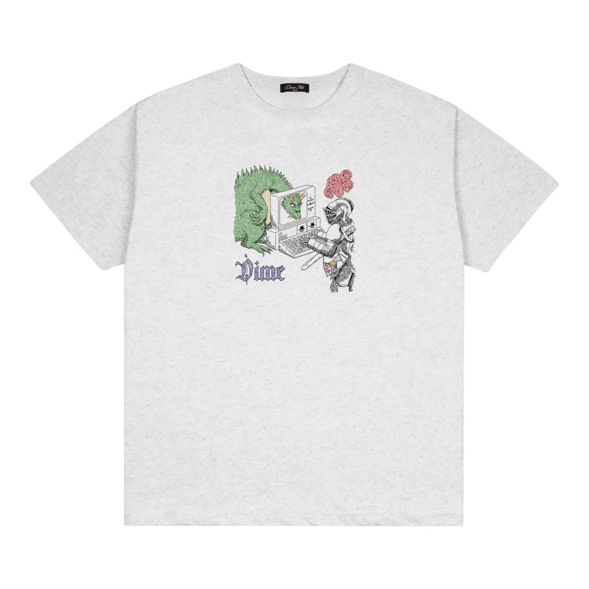 Dime MTL Catfish Tee - Ash