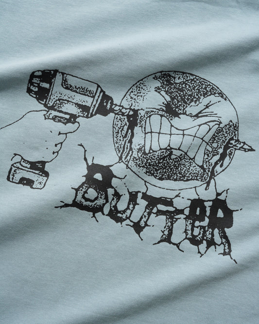 Butter Goods - Drill Tee - Grey Blue