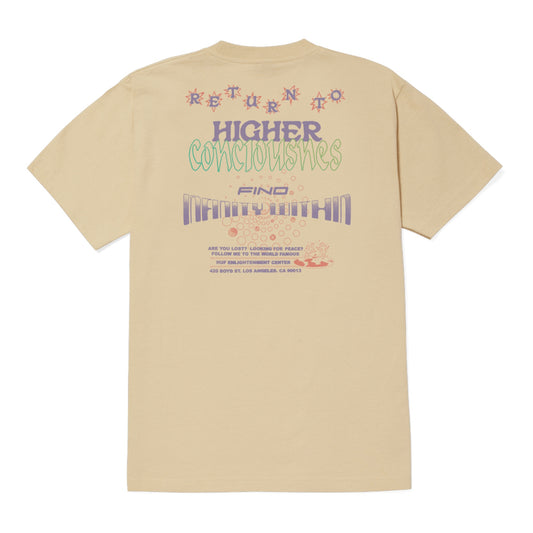 HUF - Enlightenment Center S/S Tee - Wheat