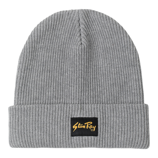 Stan Ray Fold Beanie - Grey Heather