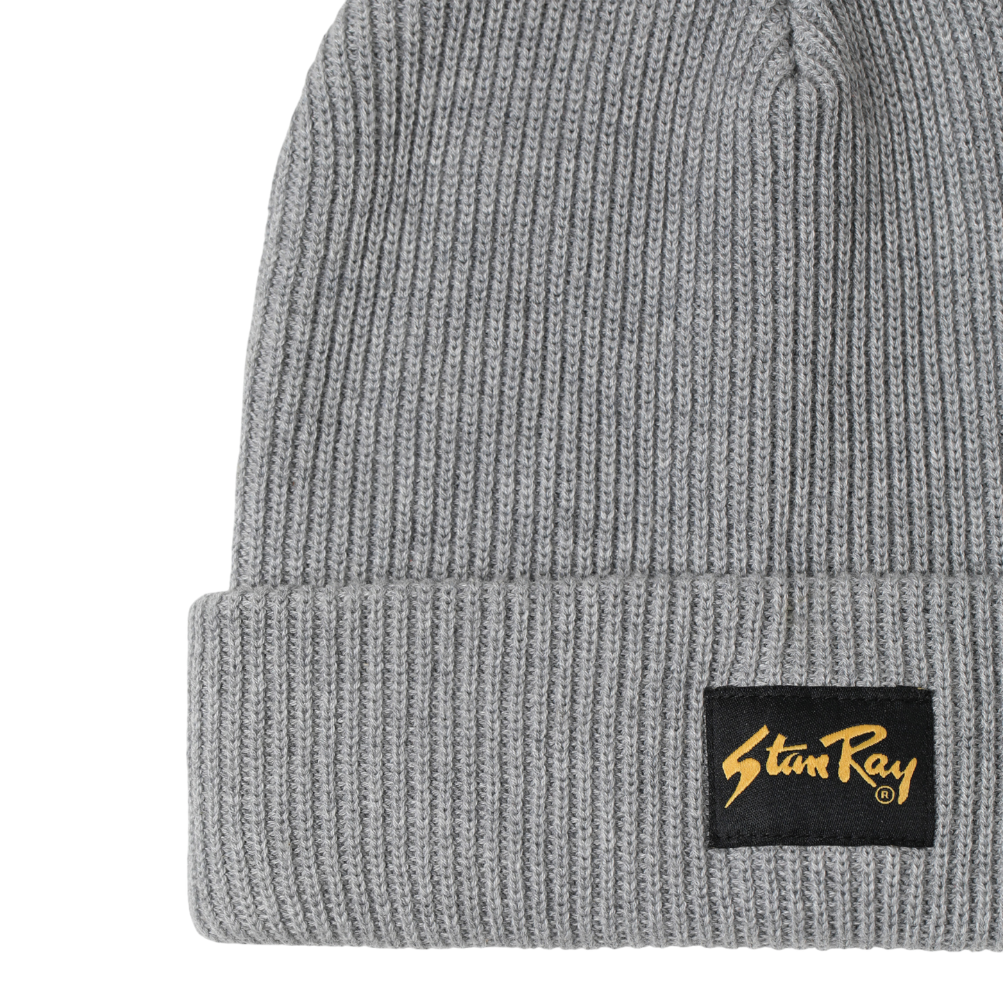 Stan Ray Fold Beanie - Grey Heather