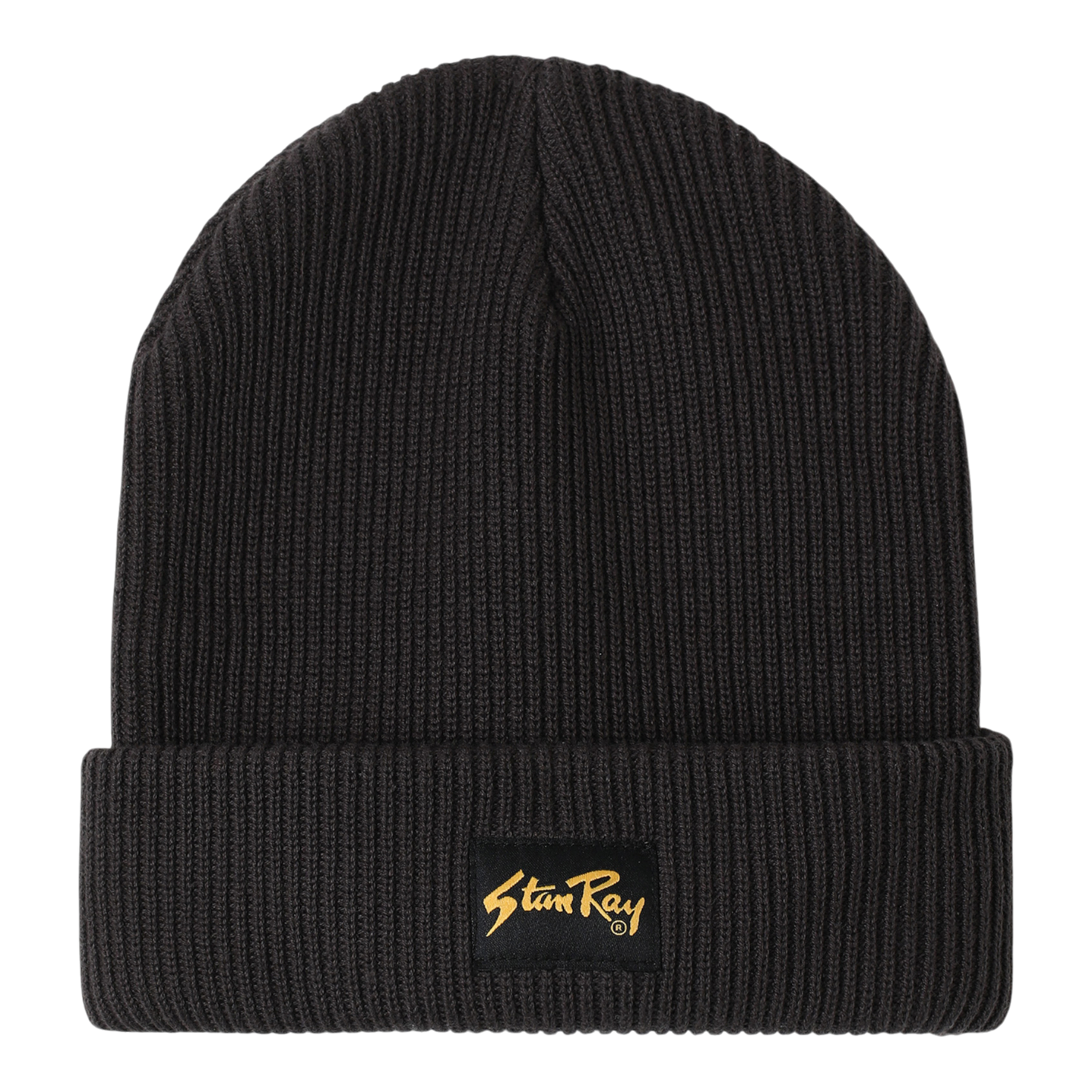 Stan Ray Fold Beanie - Washed Black