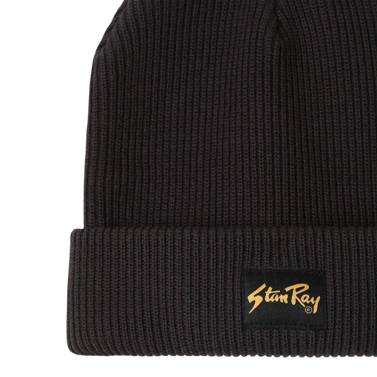 Stan Ray Fold Beanie - Washed Black