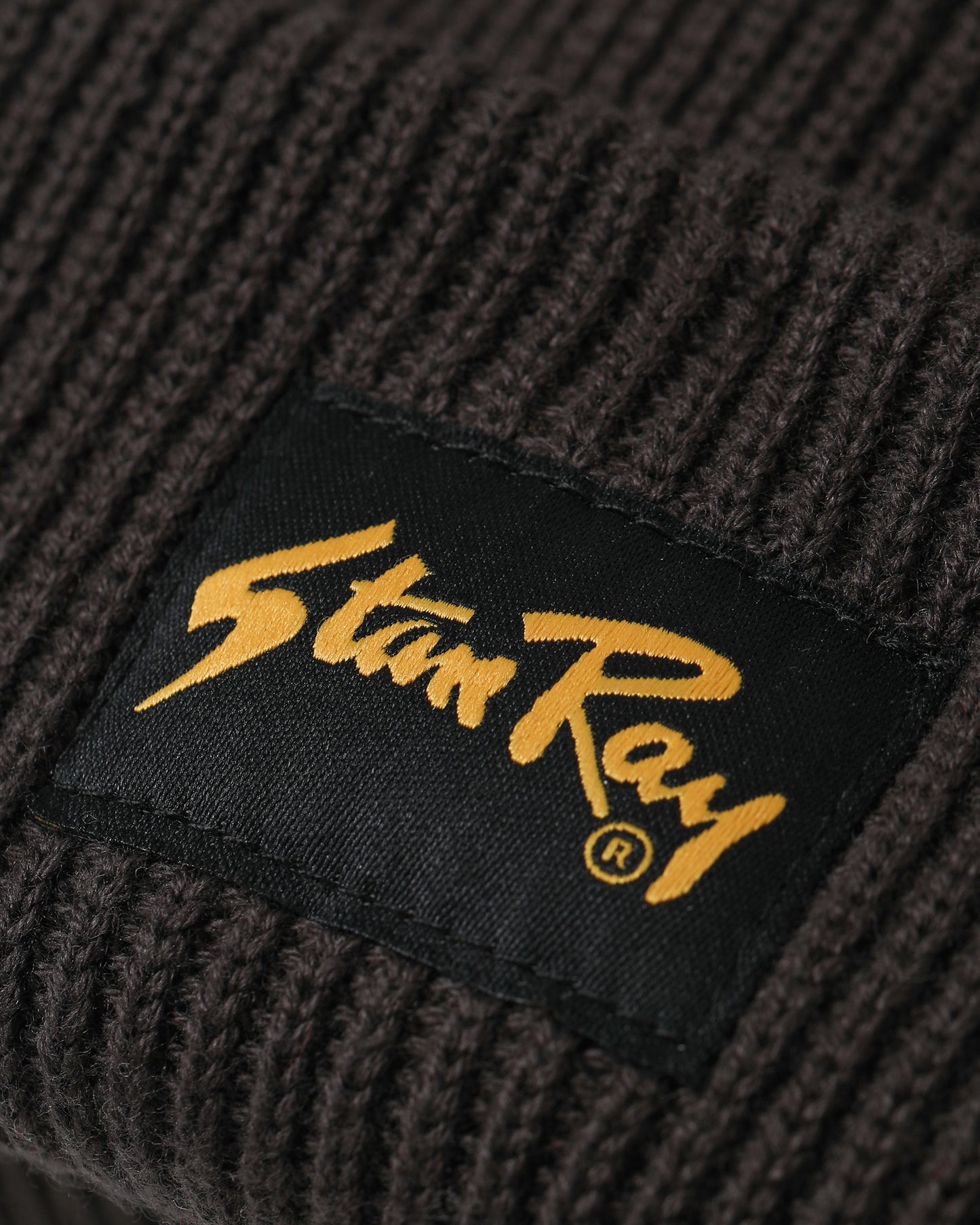 Stan Ray Fold Beanie - Washed Black