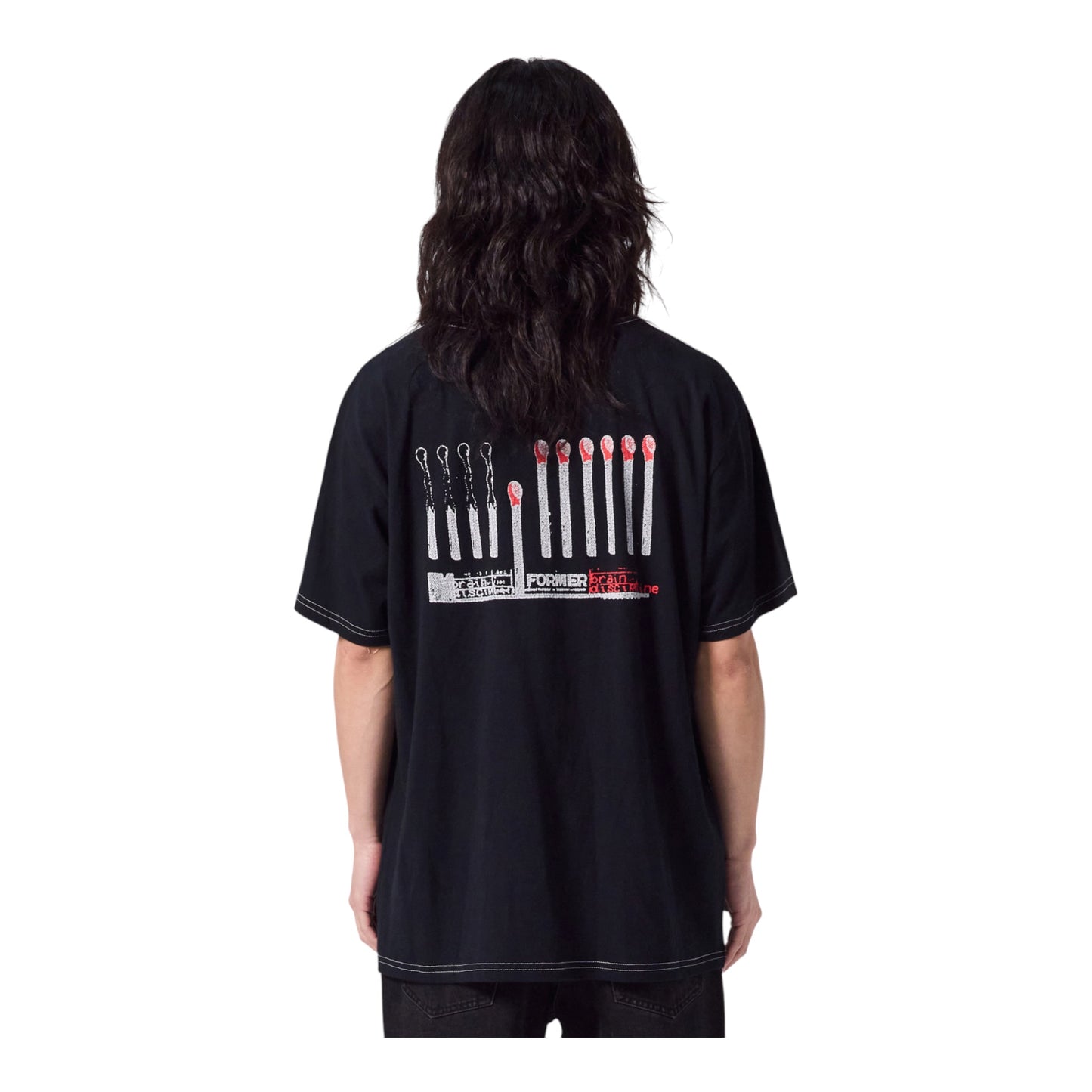Former - Discipline Oversized T-Shirt - Black
