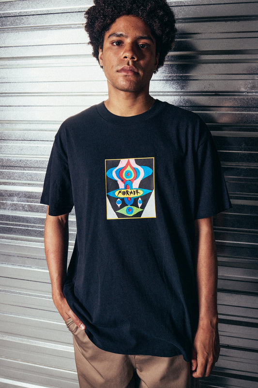 Former - Droid Pastel T-Shirt - Black