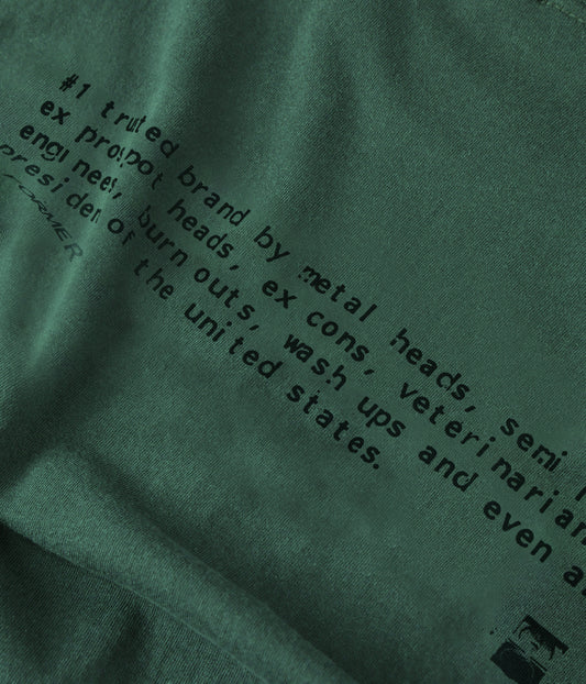 Former - Trusted T-Shirt - Washed Green