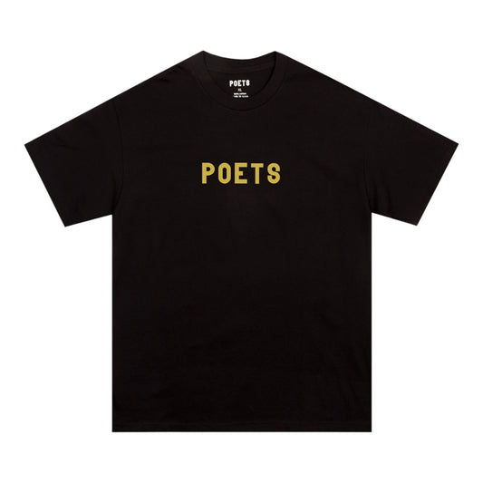 POETS OG FLOCK T-SHIRT - BLACK