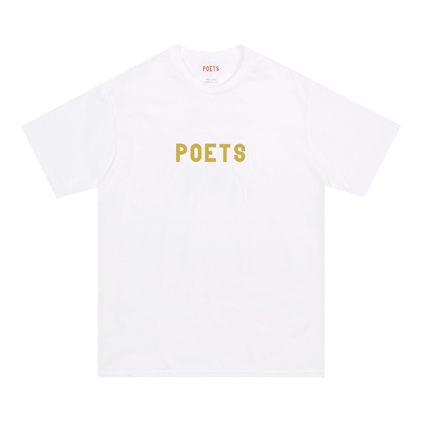 POETS OG FLOCK T-SHIRT - WHITE