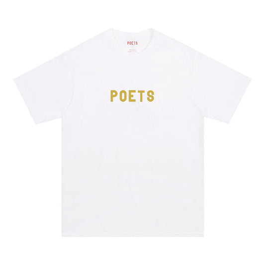 POETS OG FLOCK T-SHIRT - WHITE