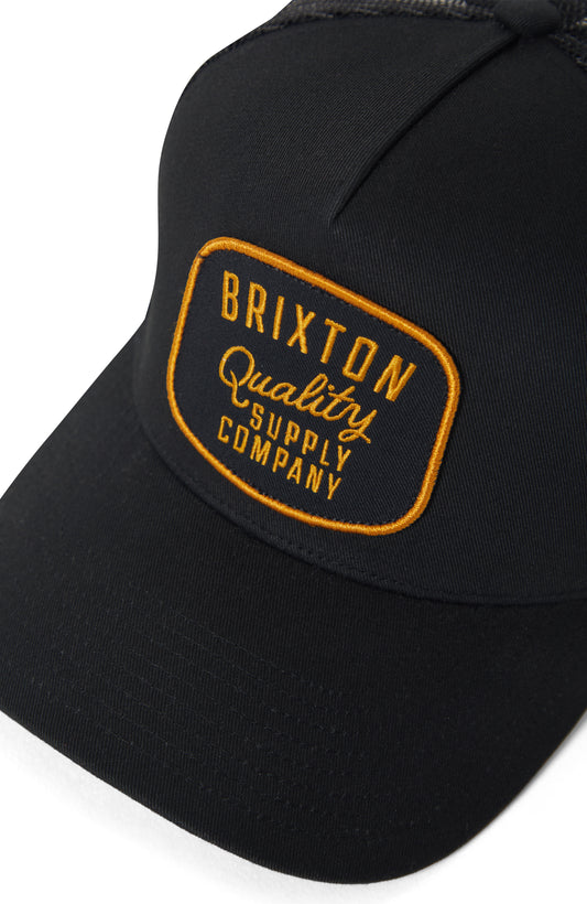 Brixton Hubal C NP MP Trucker - Black / Black