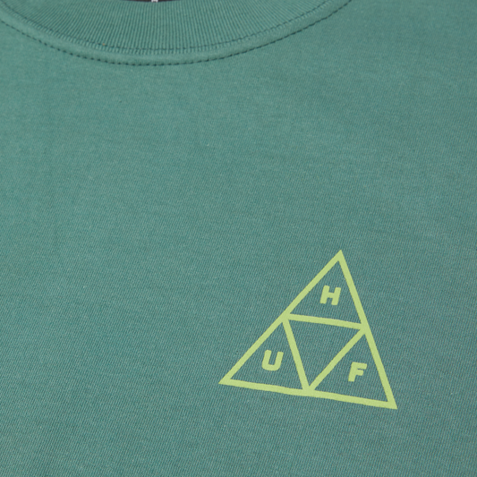 HUF - Set Triple Triangle S/S Tee - Sage