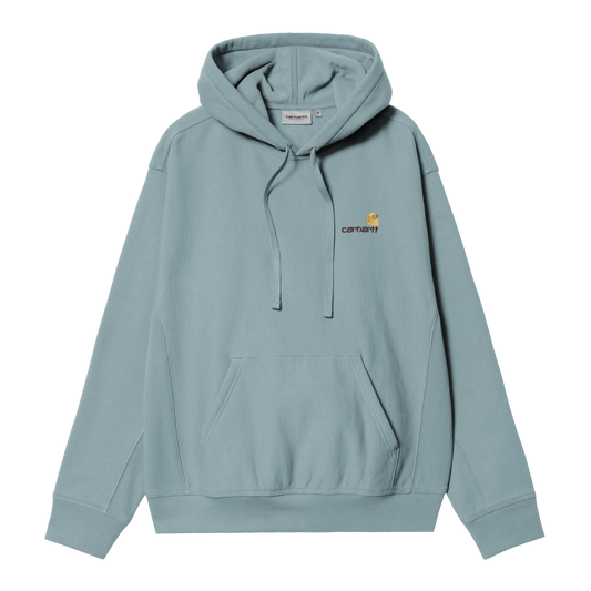 Carhartt WIP Hooded American Script Sweat - Citadel