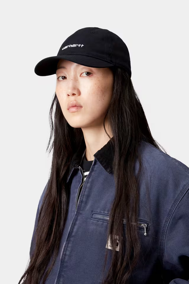 Carhartt WIP Script Cap - Black/White