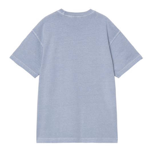 Carhartt WIP S/S Nelson T-Shirt - Gentle Blue Garment Dyed