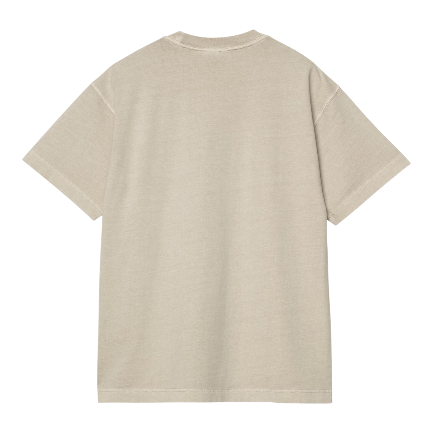 Carhartt WIP S/S Vista T-Shirt - Fleur De Sel, Garment Dyed