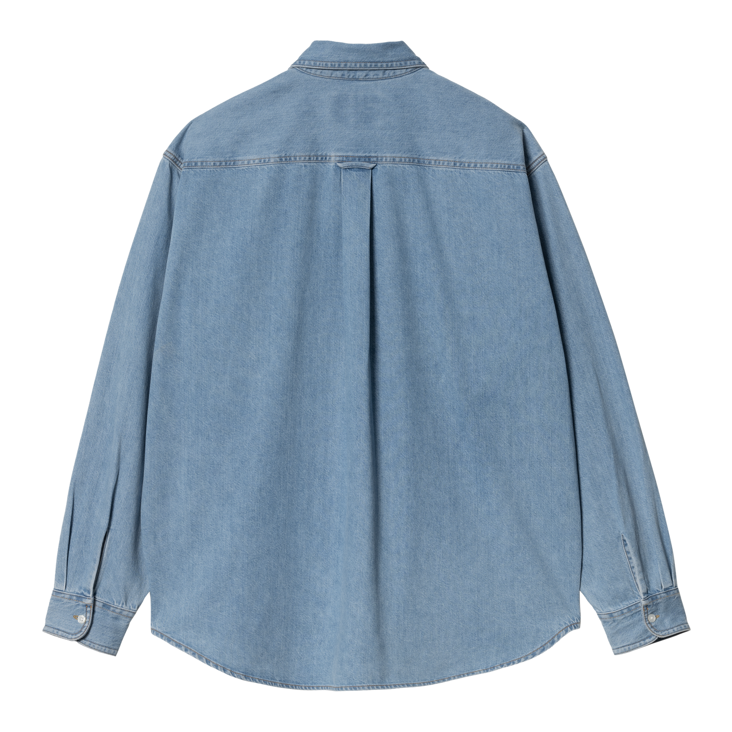 Carhartt WIP L/S Lucas Shirt - Blue Bleached