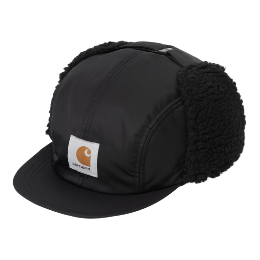 Carhartt WIP Oltera Ear Guard Cap - Black