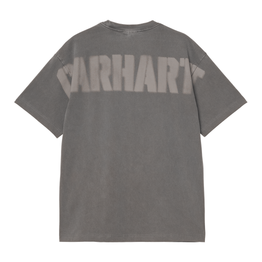 Carhartt WIP S/S RGGD T-Shirt - Black Garment Dyed
