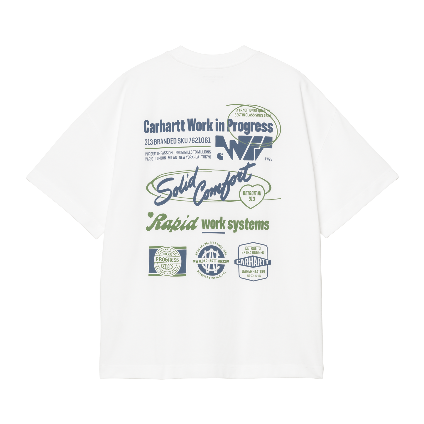 Carhartt WIP S/S Networks T-Shirt - White
