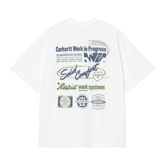 Carhartt WIP S/S Networks T-Shirt - White