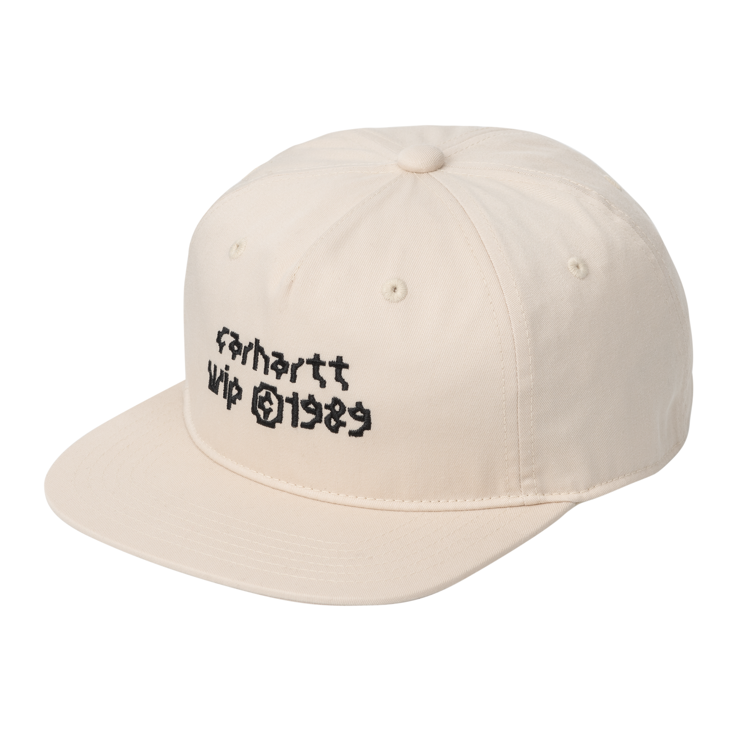 Carhartt WIP Tetra Cap - Fleur De Sel / Black
