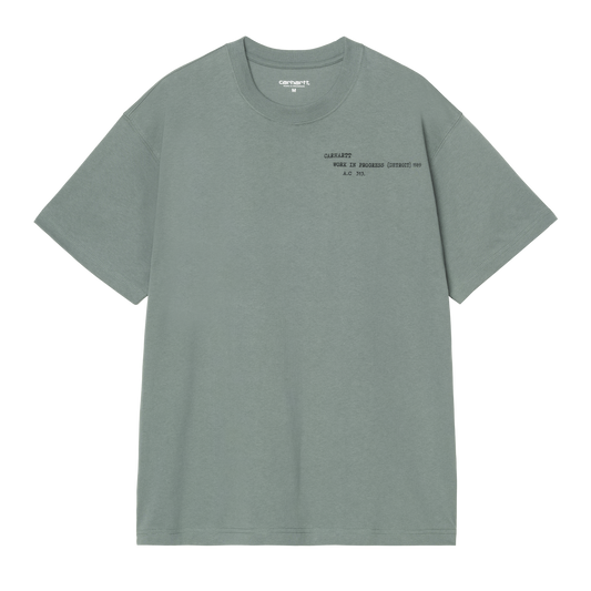 Carhartt WIP S/S Punched T-Shirt - Velvet Green