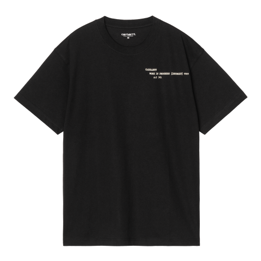 Carhartt WIP S/S Punched T-Shirt - Black