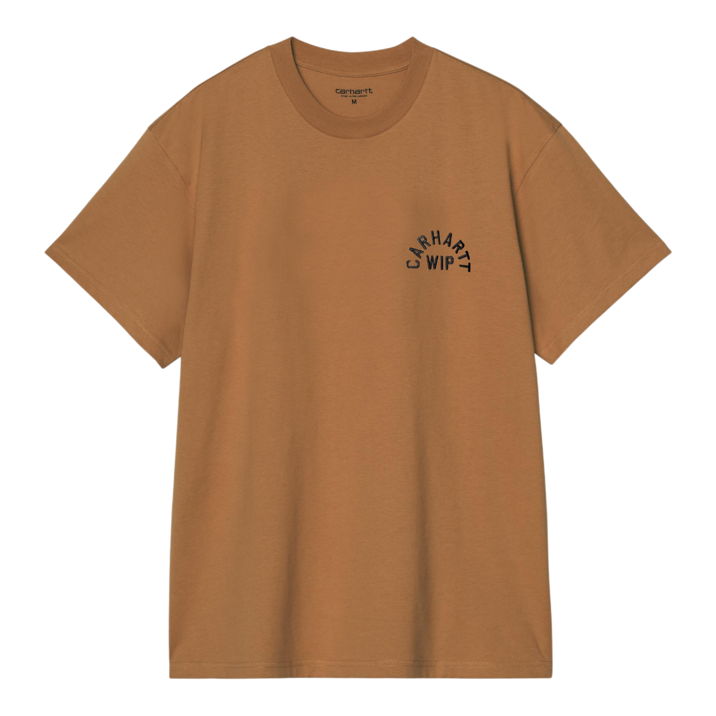 Carhartt WIP S/S Arch Script T-Shirt - WIP H Brown / Black