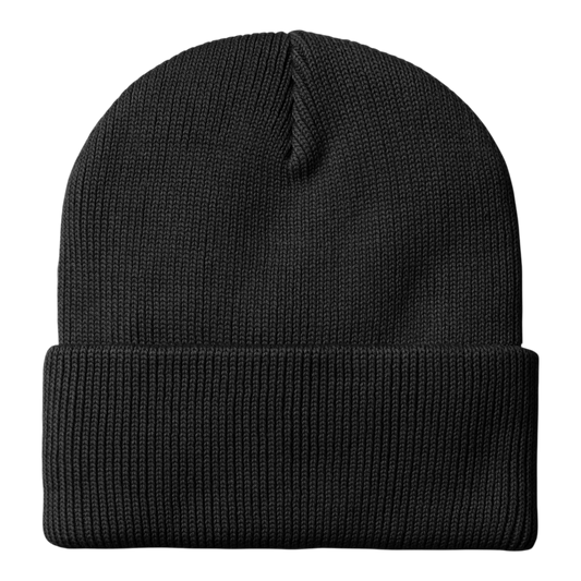Carhartt WIP Arch Script Beanie - Black / WIP H Brown