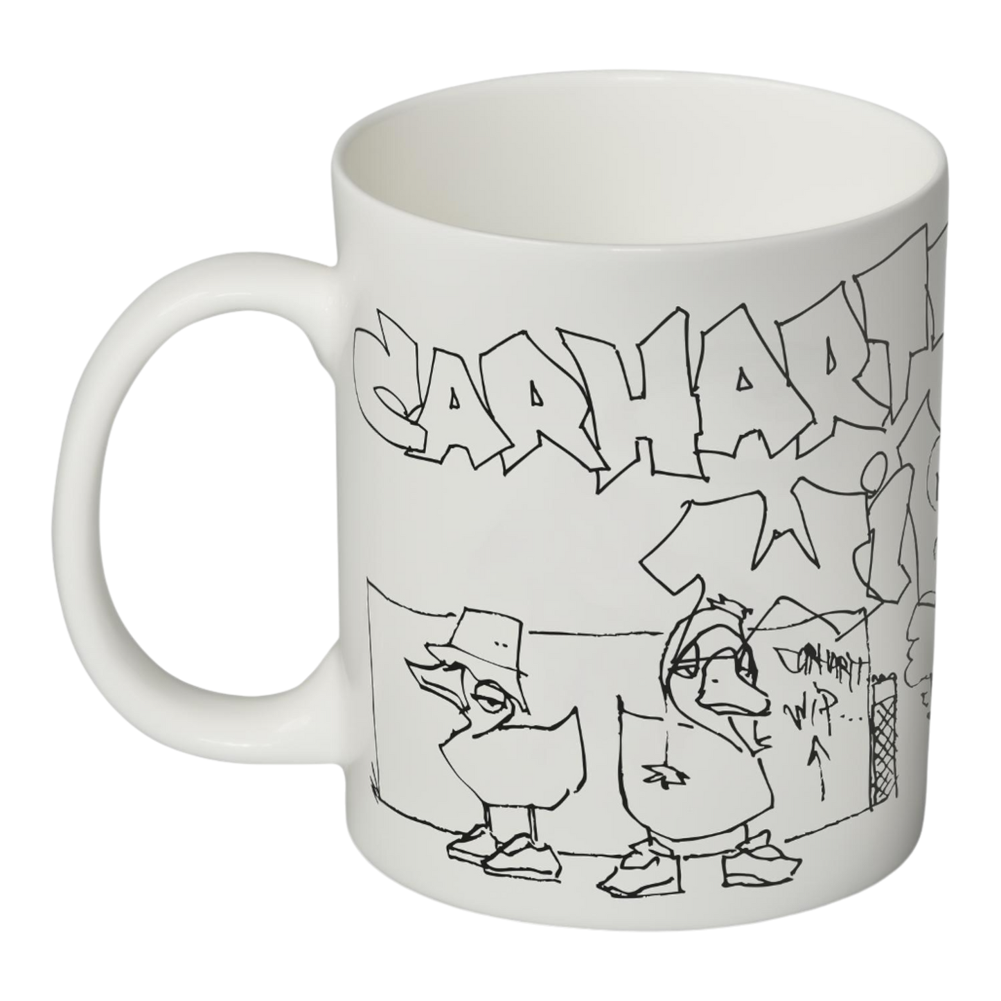 Carhartt WIP Blinkerfluid Mug - White / Black