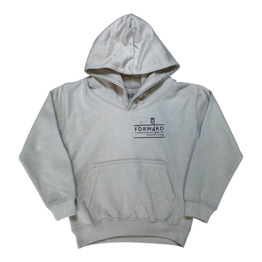 Forw4rd Meggies Grid Youth Hoodie - Stone