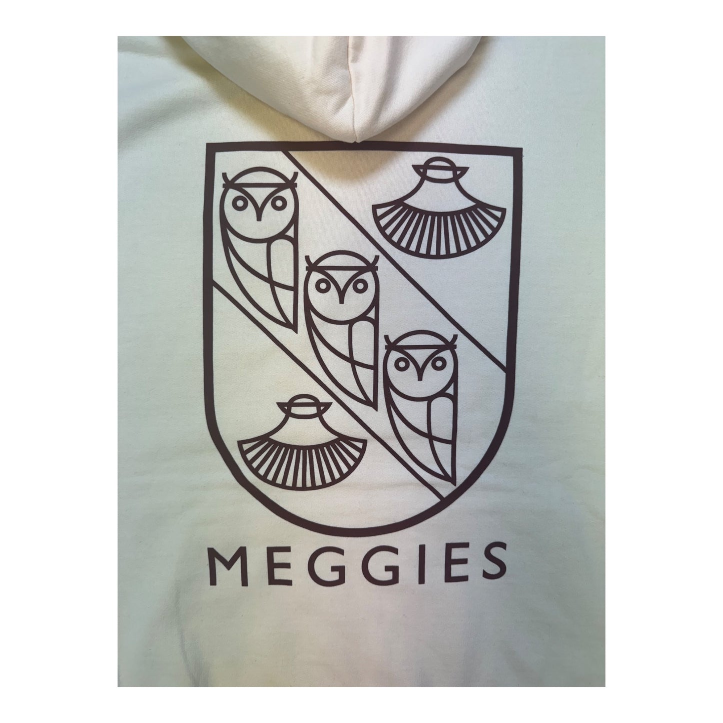 Forw4rd Meggies Mono Crest Hoody - Milkshake/Brown