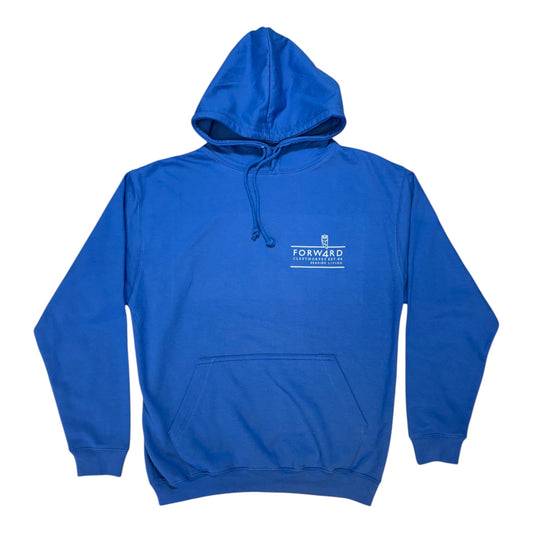 Forw4rd Meggies Mono Crest Hoody - Horizon Blue